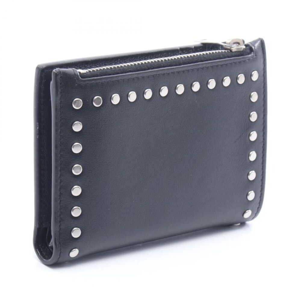 Yves Saint Laurent Leather Studded Wallet - Picture 7 of 8